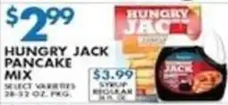 Compare Foods Hungry Jack pancake mix offer