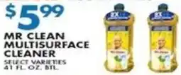 Compare Foods Mr Clean multisurface cleaner offer