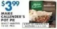 Associated Marie Callender's Pot Pie offer