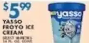 Associated Yasso Froyo Ice Cream offer