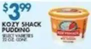 Associated Kozy Shack Pudding offer