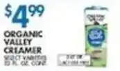Associated Organic Valley Creamer offer