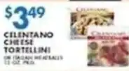 Associated Cilentano cheese tortellini offer