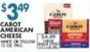 Associated Cabot american cheese offer