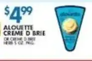 Associated Alouette Creme D Brie offer