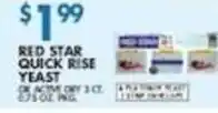Associated Red Star Quick Rise Yeast offer