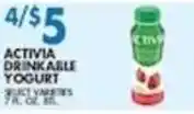Associated Activia Drinkable Yogurt offer