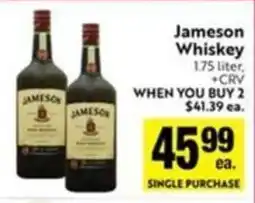 Save Mart Jameson Whiskey offer