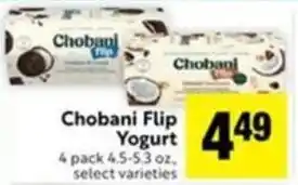 Chobani Flip Yogurt