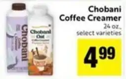 Save Mart Chobani Coffee Creamer offer