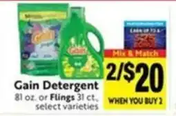 Save Mart Gain Detergent offer