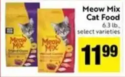 Save Mart Meow Mix Cat Food offer