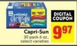 Save Mart Capri-Sun offer