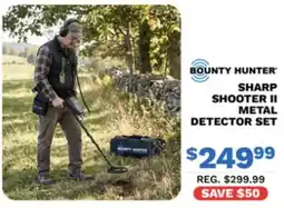 Big 5 Bounty Hunter Sharp Shooter II Metal Detector Set offer