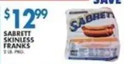 Associated Sabrett hot dog offer