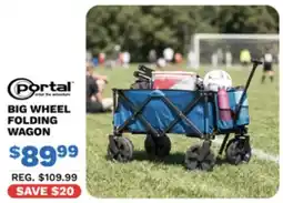 Big 5 Portal big wheel folding wagon offer