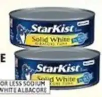 Associated Starkist solid white albacore tuna offer