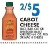 Associated Cabot cheese offer