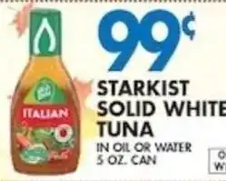Associated Starkist solid white tuna offer