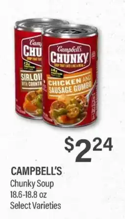Commissary Campbell's Chunky Soup offer