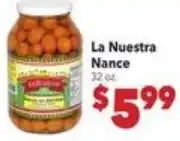 Vallarta Supermarkets La Nuestra Nance offer