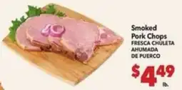 Vallarta Supermarkets Smoked Pork Chops offer