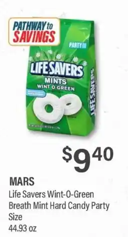 Commissary Mars Life Savers Wint-O-Green Breath Mint Hard Candy offer