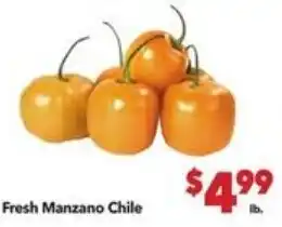 Fresh Manzano Chile