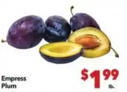 Vallarta Supermarkets Empress Plum offer