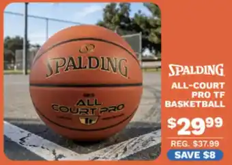 Spalding all-court pro tf basketball