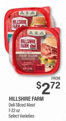 Commissary Hillshire Farm Deli Sliced Meat offer