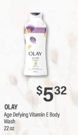 Commissary Olay age defying vitamin e body wash offer