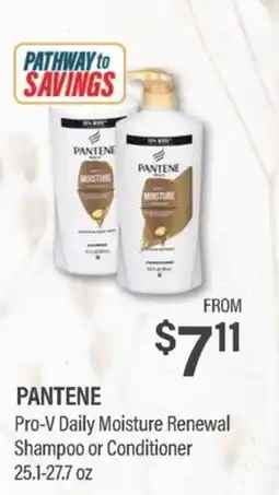 Commissary Pantene Pro-V Daily Moisture Renewal Shampoo or Conditioner offer