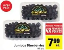 Save Mart Jumboz Blueberries offer