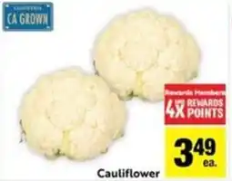 Save Mart Cauliflower offer