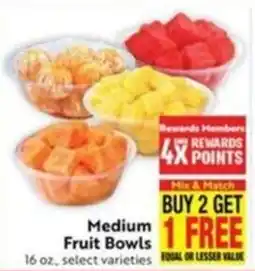 Save Mart Medium Fruit Bowls offer