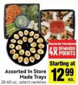 Save Mart Assorted In Store Made Trays offer