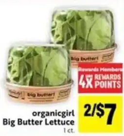 Save Mart organicgirl Big Butter Lettuce offer