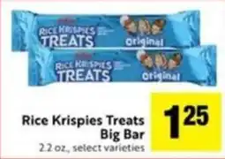 Save Mart Rice Krispies Treats Big Bar offer