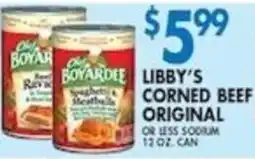 Associated Libby's Corned Beef Original offer