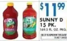 Associated Sunny D offer