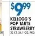 Associated Kellogg's pop tarts strawberry offer