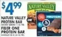 Associated Nature Valley protein bar or fiber one protein bar offer