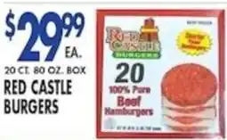Compare Foods Red Castle Burgers offer