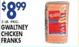 Compare Foods Gwaltney Chicken Franks offer