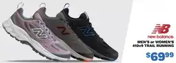 Big 5 New Balance Men's or Women's 410v9 Trail Running offer