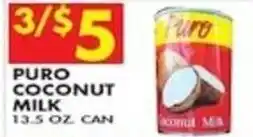 Compare Foods Puro coconut milk offer