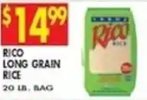 Compare Foods Rico long grain rice offer