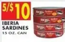 Compare Foods Iberia sardines offer