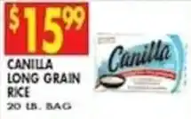Compare Foods Canilla long grain rice offer